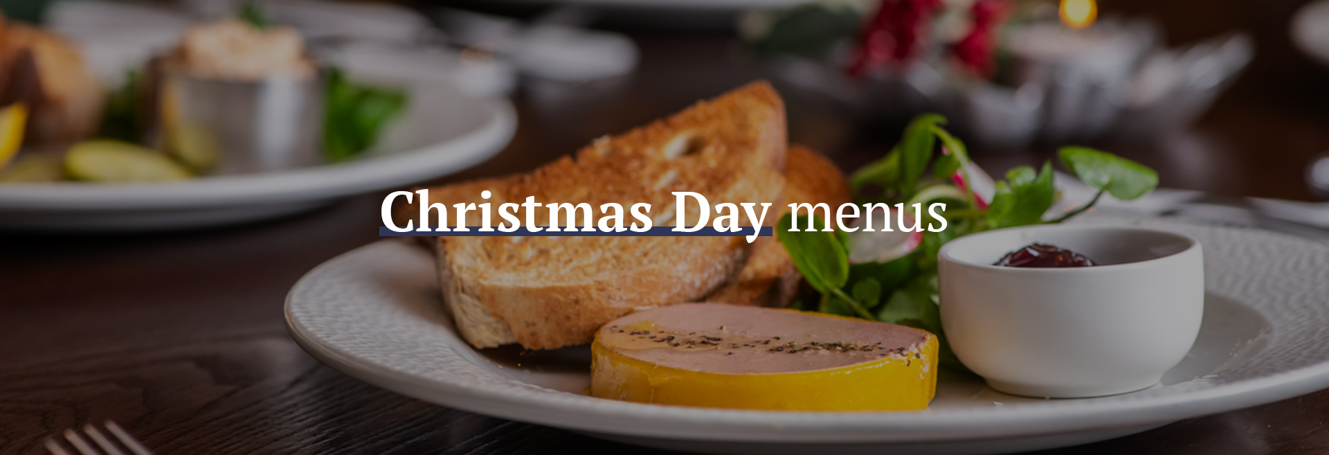 Christmas Day Menu at The White Hart Waterloo