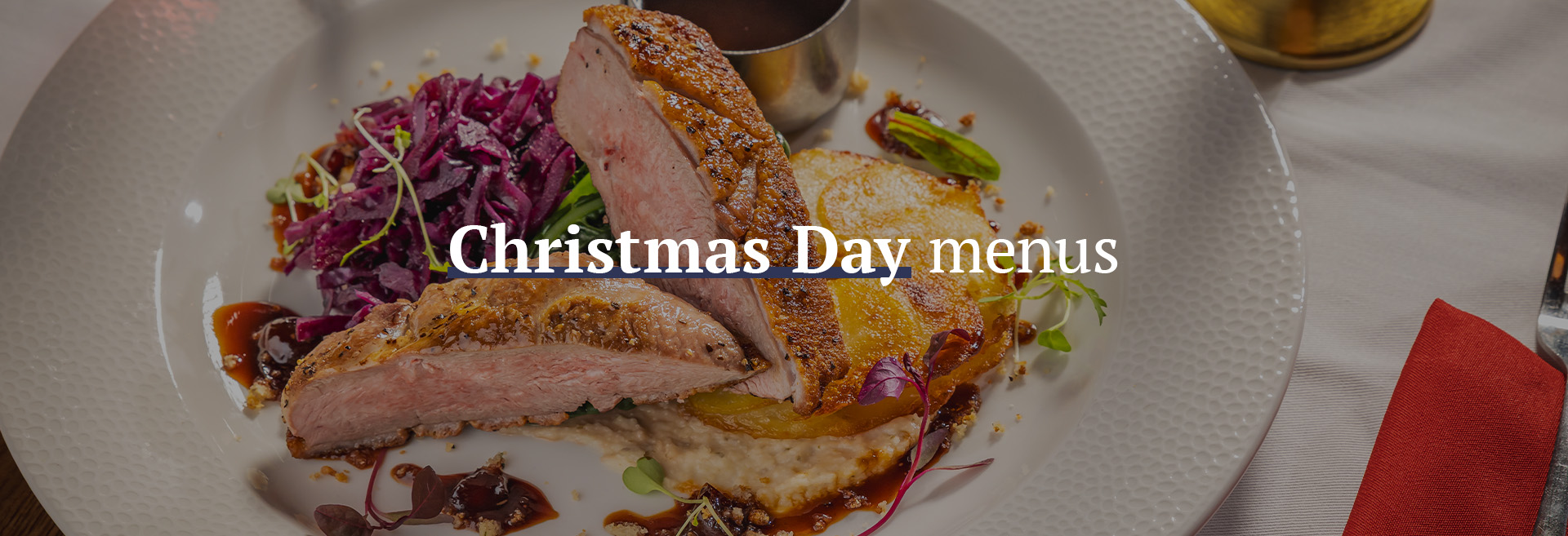 Christmas Day Menu at The White Hart Waterloo