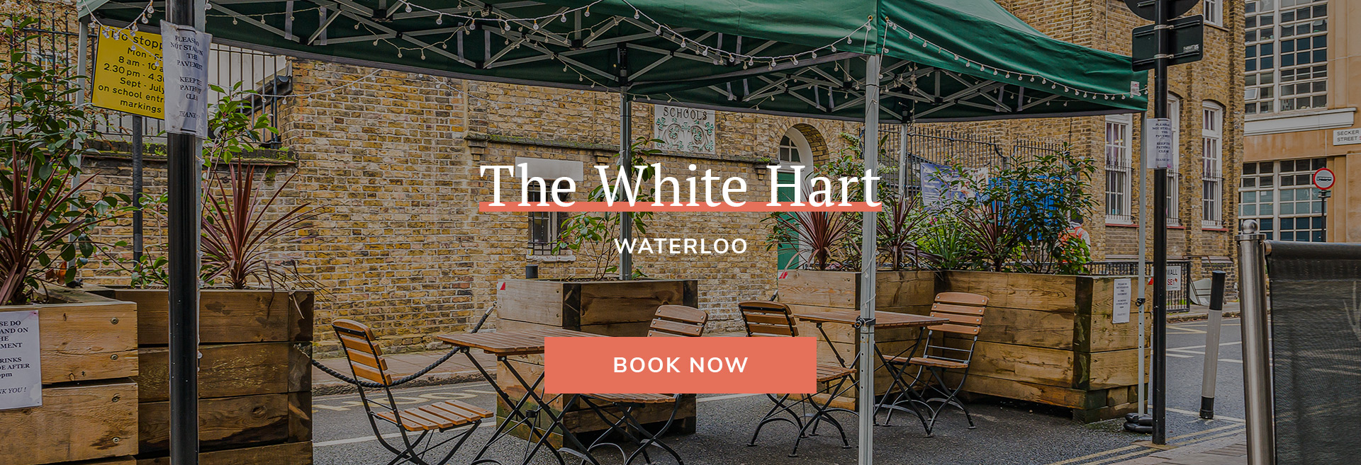 The White Hart Waterloo Banner 3
